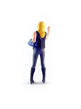 Load image into Gallery viewer, 1:64 Painted Figure Mini Model Miniature Resin Diorama Sand Game Player Lady Toy New
