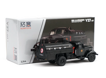 Load image into Gallery viewer, XCARTOYS 1:64 Black FAW CA10 Fuel Tanker Truck Model Diecast Metal Car New
