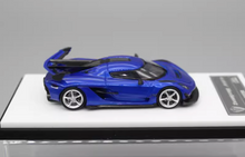 Load image into Gallery viewer, HKM 1:64 Blue Jesko Super Racing Sports Model Diecast Metal Car New
