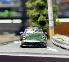 Load image into Gallery viewer, Tarmac 1:64 Green RWB 964 Sports Model Diecast Metal Car New Collection
