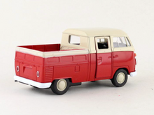 Load image into Gallery viewer, WELLY 1:36 Red T1 Double Cabin Pick Up Truck Model Diecast Toy Metal Car BN
