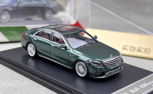 Load image into Gallery viewer, King 1:64 Green S65L AMG W222 V12 Sedan Sports Model Diecast Metal Car New Collection
