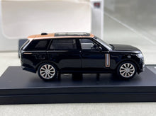 Load image into Gallery viewer, LCD 1:64 Black Gold Top Range Rover SUV Sports Model Diecast Metal Car New Collection
