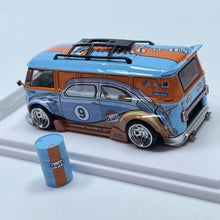 Load image into Gallery viewer, Liberty 1:64 Blue VW T1 #9 Mini Van Widebody Sport Model Diecast Metal Car New Collection
