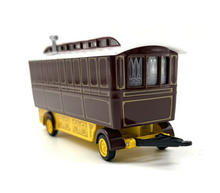 Load image into Gallery viewer, 1:76 Brown Trailer Caravan RV Classic Model Diecast Metal Car New Collection
