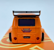 Load image into Gallery viewer, CC 1:64 Orange Dinosaur VW T1 Widebody Van Sports Model Diecast Metal Car New Collection

