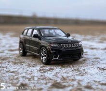 Load image into Gallery viewer, JKM 1:64 Black Jeep Grand Cherokee SUV Off Road Vehicle Model Toy Metal Car
