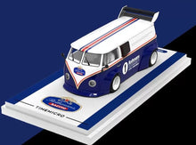 Load image into Gallery viewer, TM 1:64 Blue VW T1 992 GT3 Trailer Figure Sports Model Diecast Metal Car New Collection

