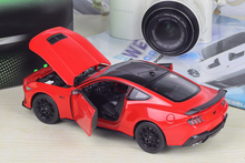 Load image into Gallery viewer, WELLY 1:25 2024 Mustang GT Racing Sports Coupe Model Diecast Metal Car New Collection
