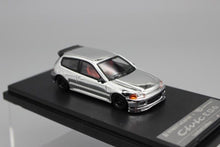 Load image into Gallery viewer, SW 1:64 JDM Silver EG6 Civic R Hatchback Sports Model Diecast Metal Car New
