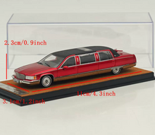 Load image into Gallery viewer, XG 1:64 Red Fleetwood Limousine Classic Luxury Model Diecast Metal Car New Collection
