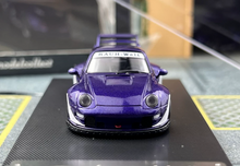 Load image into Gallery viewer, MC 1:64 Purple RWB 993 High Wing Figure Sports Model Diecast Metal Car New Collection
