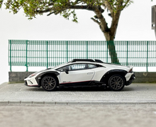 Load image into Gallery viewer, MINIGT 1:64 Huracan Sterrato Bianco Asopo Sports Model Diecast Metal Car New Collection
