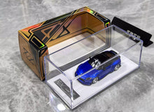 Load image into Gallery viewer, 404Error 1:64 Blue 400Z Hatchback Racing Sports Model Diecast Resin Car BN
