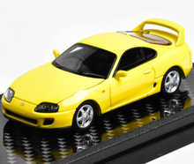 Load image into Gallery viewer, LCD 1:64 Yellow Supra A80 Coupe Sports Model Diecast Metal Car New Collection
