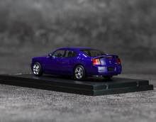 Load image into Gallery viewer, Rollin 1:64 Blue 2008 Charger SRT Sedan Sports Model Diecast Metal Car New Collection

