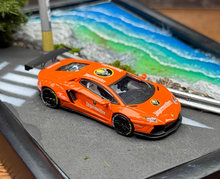 Load image into Gallery viewer, King 1:64 Orange Aventador LP700 LBWK Sports Model Diecast Metal Car New Collection
