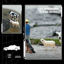 Load image into Gallery viewer, 1:64 Painted Figure Mini Model Miniature Farm Scenes Sand Resin Toy Sheep Animal
