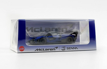 Load image into Gallery viewer, CM 1:64 Blue Senna GTR Racing Sports Model Diecast Metal Car New Collection
