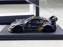 Load image into Gallery viewer, MC 1:64 Black GTR R35 LB Monster Widebody Sports Model Diecast Metal Car New Collection

