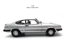 Load image into Gallery viewer, 1:76 Silver 1981 Capri MK3 III Coupe Sports Model Diecast Metal Car Box New Collection

