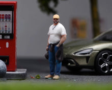 Load image into Gallery viewer, 1:64 Painted Figure Model Miniature Resin Diorama Toy Sand Standing Man Uncle
