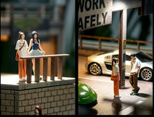 Load image into Gallery viewer, 1:64 Painted Figure Model Miniature Resin Diorama Toy Sand Young Girl Pretty
