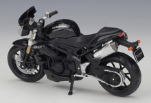 Load image into Gallery viewer, Bburago 1:18 2011 Black Speed Triple Sports Model Diecast Metal Motorcycle New
