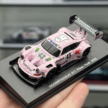 Load image into Gallery viewer, Spark 1:64 Pink Hoonipigasus 911 #43 Pikes Sports Model Diecast Metal Car New Collection
