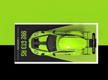 Load image into Gallery viewer, TM 1:64 992 GT3 RS Roof Box Figure Racing Sports Model Diecast Metal Car New Collection
