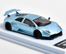Load image into Gallery viewer, MJ 1:64 Ice Blue Murcielago LP670 Sports Model Diecast Resin Car New Collection
