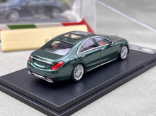 Load image into Gallery viewer, King 1:64 Green S65L AMG W222 V12 Sedan Sports Model Diecast Metal Car New Collection
