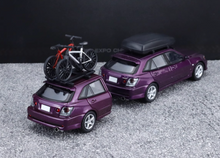 Load image into Gallery viewer, Mortal 1:64 HEC Purple Altezza Wagon Trailer Sport Model Diecast Metal Car New Collection
