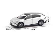 Load image into Gallery viewer, XCARTOYS 1:64 Silver Xpeng G7 EV SUV Sports Model Diecast Metal Car New Collection
