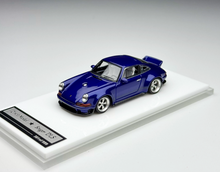 Load image into Gallery viewer, Zincit 1:64 Blue 911 964 singer DLS Sports Model Diecast Metal Car New Collection
