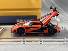 Load image into Gallery viewer, FH 1:64 Orange Agera RS Sports Model Diecast Metal Car BN
