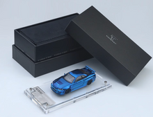 Load image into Gallery viewer, Timetop 1:64 Blue Carbon Skyline GTR R34 Z-Tune Model Diecast Metal Car New Collection
