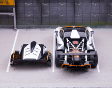 Load image into Gallery viewer, HH 1:64 White Essenza SCV12 Racing Sports Model Diecast Metal Car New Collection
