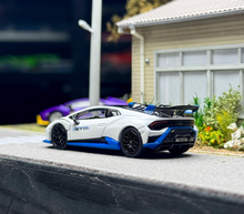 Load image into Gallery viewer, LCD 1:64 White Huracan STO Sports Model Diecast Metal Car New Collection
