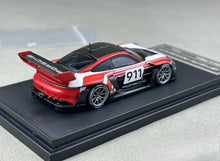 Load image into Gallery viewer, HKM 1:64 Black Red 911 GT3 R 992 Rennsport Sport Model Diecast Metal Car New Collection
