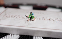 Load image into Gallery viewer, 1:64 Painted Figure Model Miniature Resin Diorama Tango Dancers Lovers Couple BN
