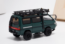 Load image into Gallery viewer, Autobots 1:64 Dark Green 4WD Delica L300 Camper Van Model Diecast Metal Car
