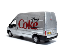 Load image into Gallery viewer, 1:76 2006 Silver Coke Transit Delivery Van LWB Model Diecast Metal Car New Collection

