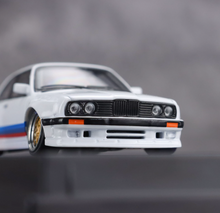 Load image into Gallery viewer, CM 1:64 White Decal M3 E30 Coupe Widebody Sports Model Diecast Metal Car New Collection
