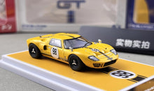 Load image into Gallery viewer, FY 1:64 Yellow #98 GT40 MK1 MK2 Coupe Racing Sport Model Diecast Metal Car New Collection
