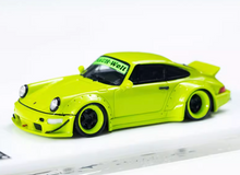 Load image into Gallery viewer, XKE 1:64 Yellow RWB 964 911 Coupe Racing Sports Model Diecast Resin Car New Collection
