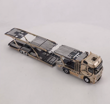 Load image into Gallery viewer, GCD 1:64 Gold Actros Gigaspace 4x2 Trailer Truck Model Diecast Metal Car New Collection
