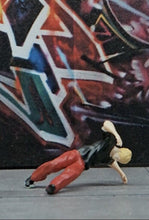 Load image into Gallery viewer, 1:64 Painted Figure Mini Model Miniature Car Scenes Resin Hip Hop Breaking Boy
