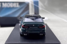 Load image into Gallery viewer, MJ 1:64 Green M5 F90 Luxury Sedan Sports Model Diecast Metal Car New Collection

