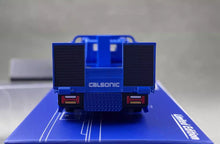 Load image into Gallery viewer, MT 1:64 Blue Calsonic H300 Flatbed Tow Truck Custom Model Diecast Metal Car
